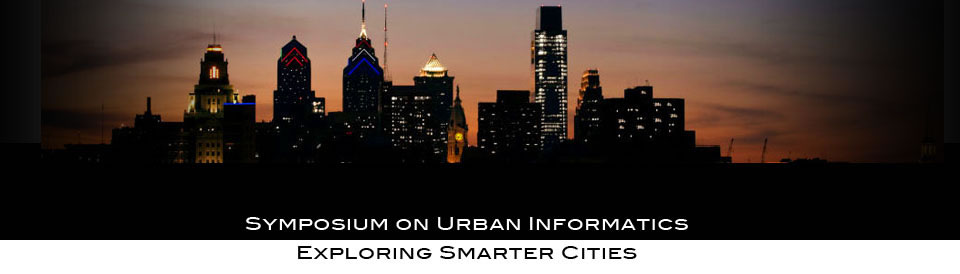 Symposium on Urban Informatics Exploring Smarter Cities